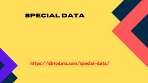 Special data